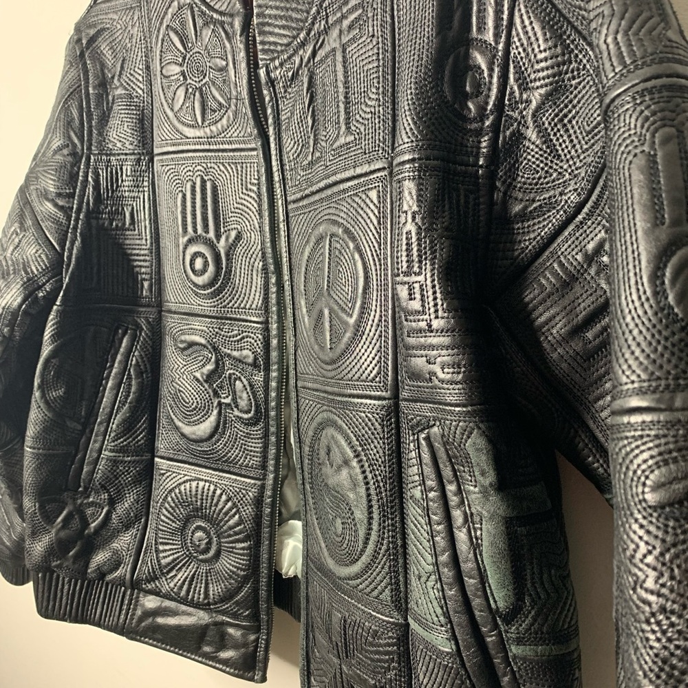 Hudson Leather Bomber Jacket